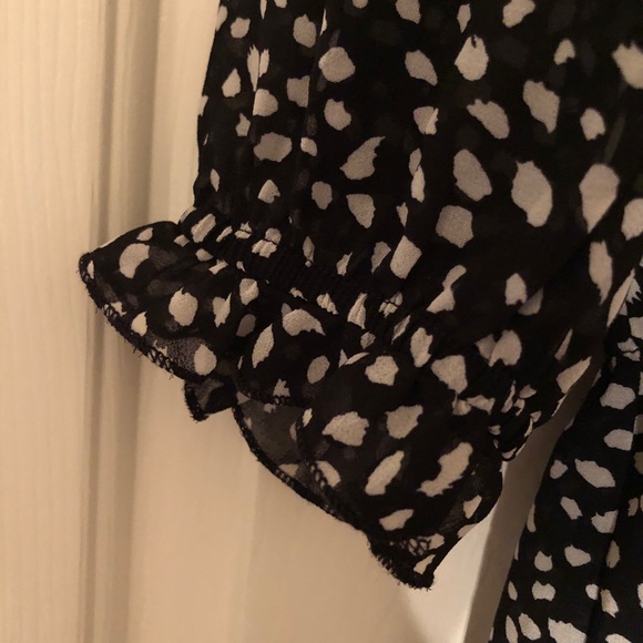 Bohme 4 Printed Ruffle Detailed Dress medium NWT - Picture 14 of 17